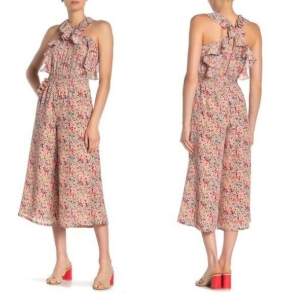 NWT Rebecca Taylor Margo Floral Silk jumpsuit - Picture 2 of 8